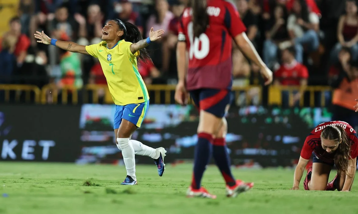 Seleção feminina derrota Costa Rica em primeiro amistoso de 2026