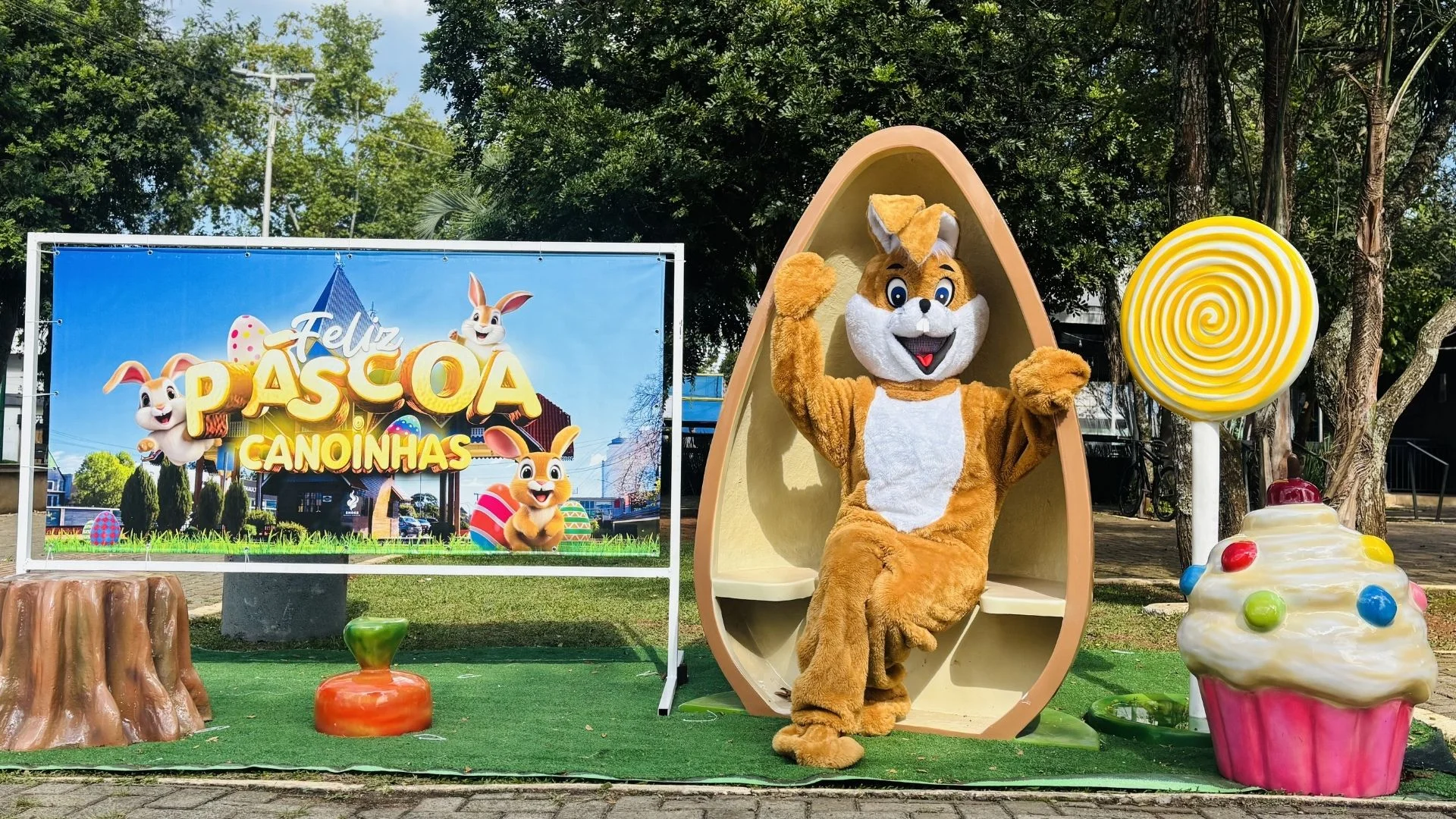 Canoinhas terá programação de Páscoa neste final de semana