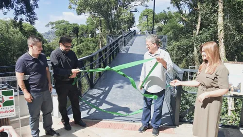 Mirante do Parque 23 de Setembro é reinaugurado e ganha novo espaço de convivência