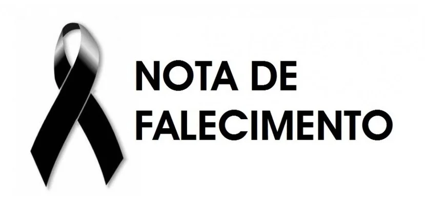 NOTA DE FALECIMENTO