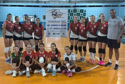 FMD São Bento do Sul disputa etapa da Liga Catarinense de Voleibol em Jaraguá do Sul e Guaramirim