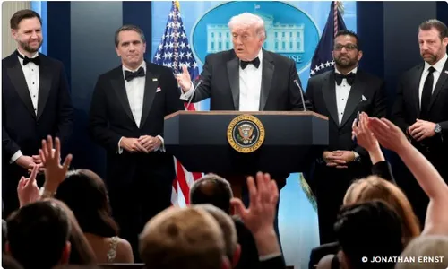 Homem atira durante jantar de Trump com correspondentes em Washington