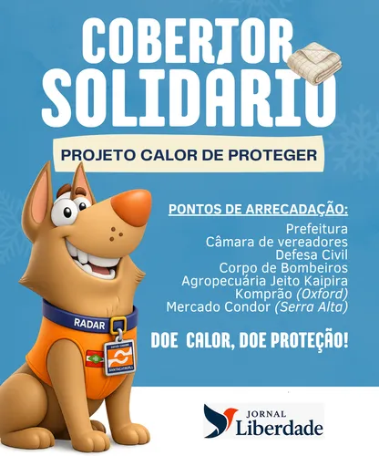 Prefeitura de São Bento do Sul lança Campanha Cobertor Solidário 2026