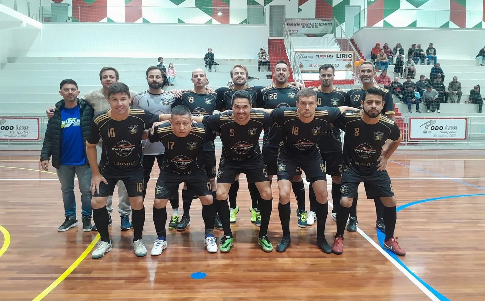 Rodada do Municipal de Futsal Veteranos 40+ tem 21 gols no Annes Gualberto