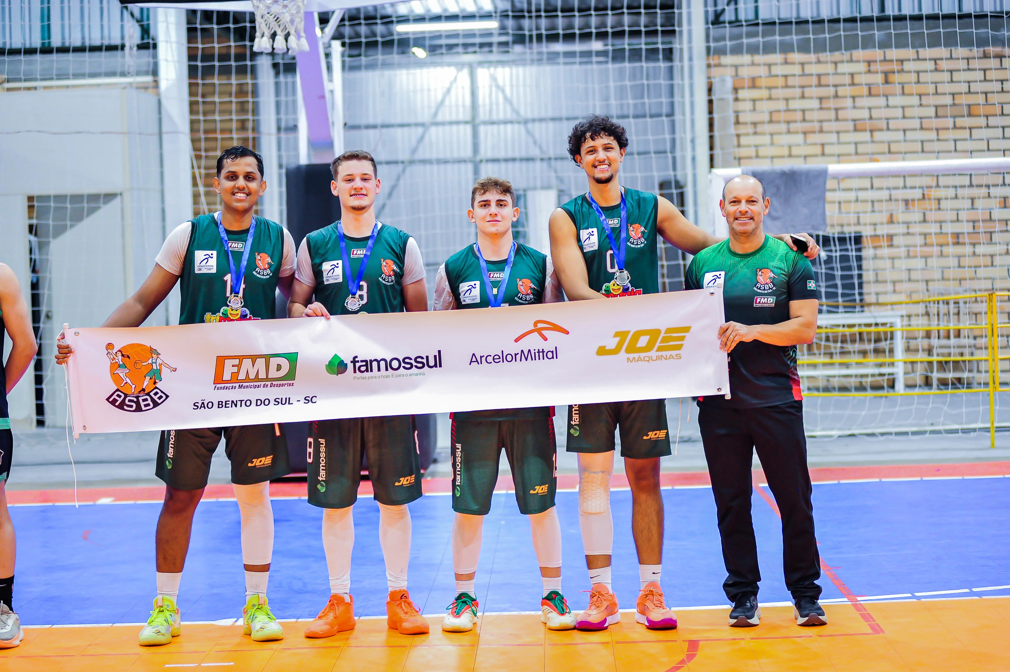 Basquete 3x3 de São Bento do Sul conquista vice-campeonato estadual e segue entre os líderes do ranking