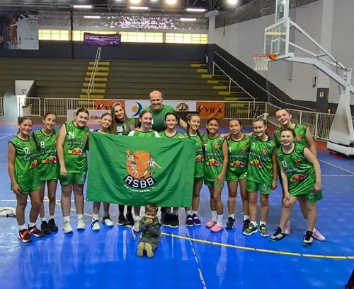 Sub-13 feminino de São Bento do Sul estreia com vitória no Campeonato Catarinense de Basquete