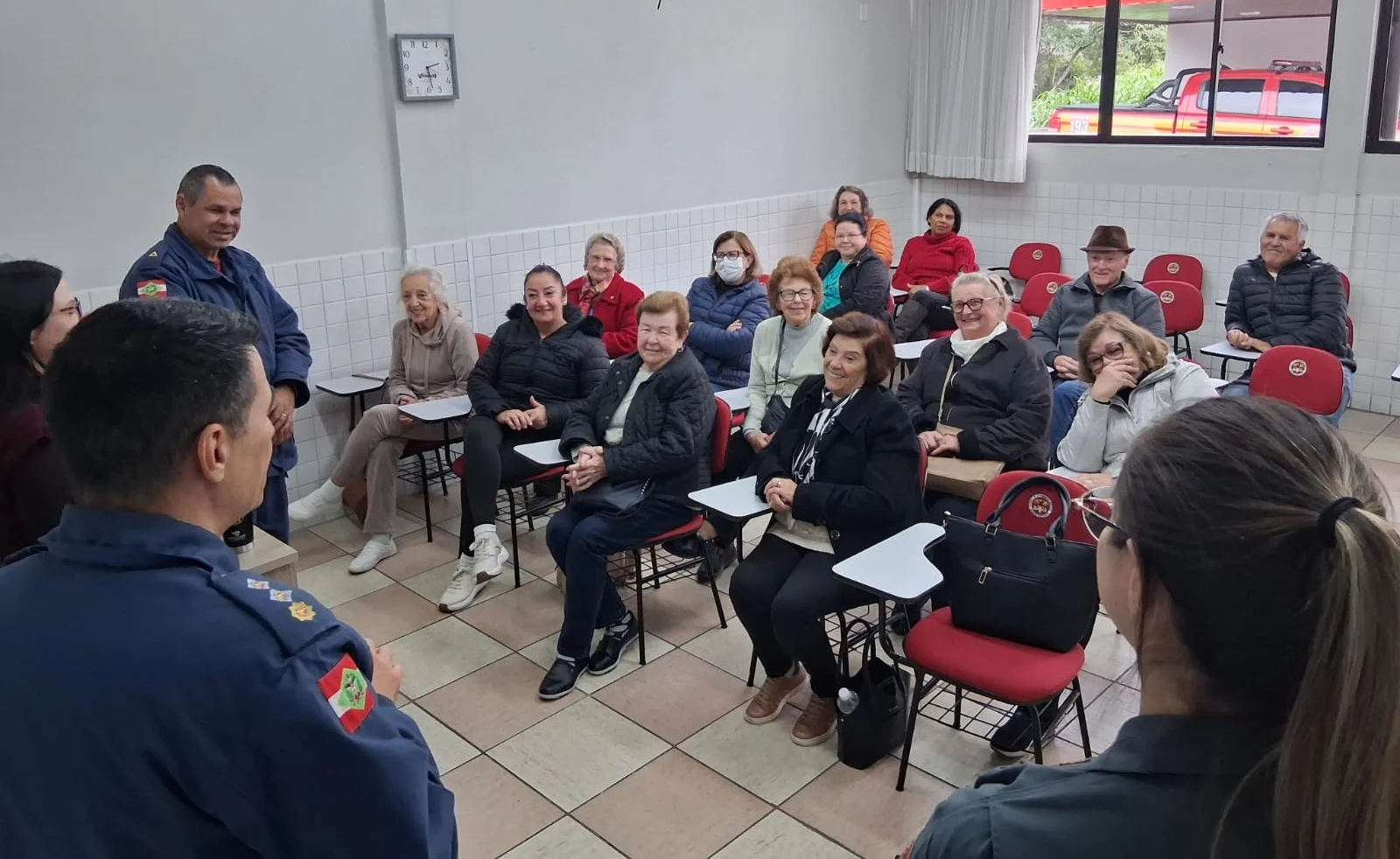 Projeto Bombeiro Amigo 60+ inicia nova turma em São Bento do Sul