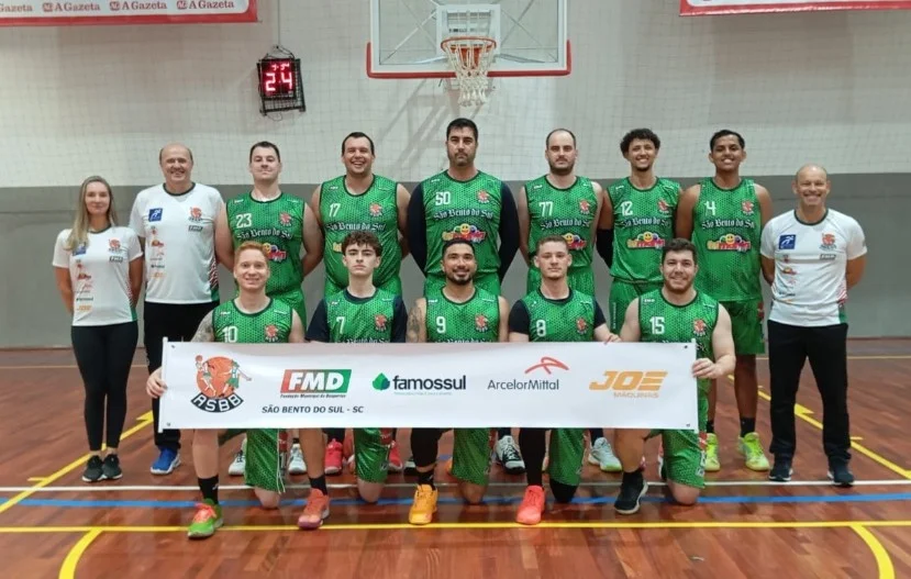 Basquete de São Bento do Sul disputa jogos em Joinville e São José pelo Catarinense
