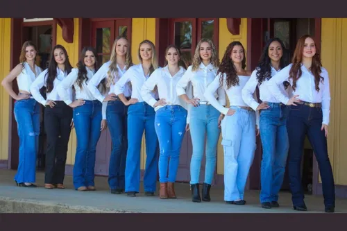 Candidatas da Fesmate em ensaio fotográfico