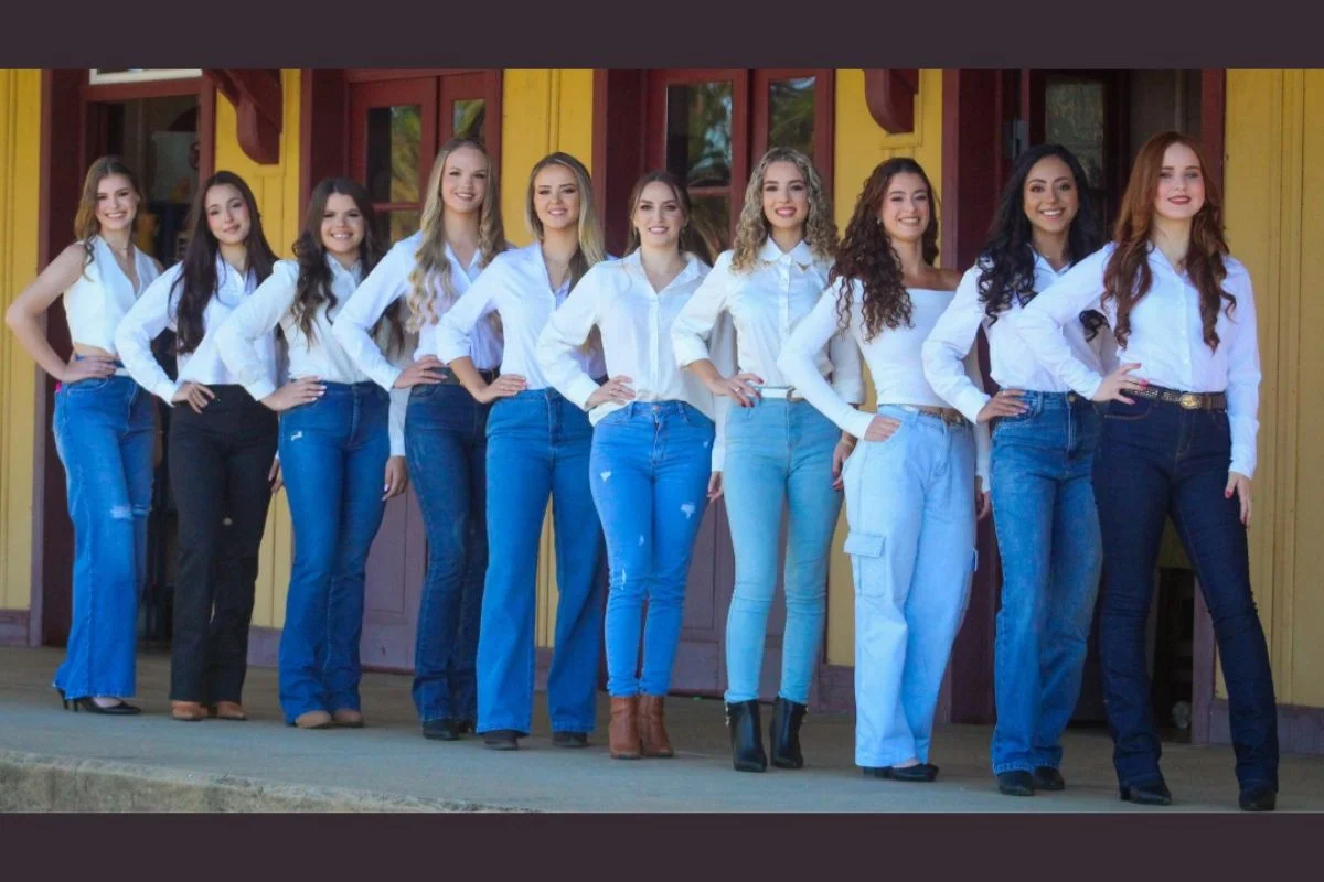 Candidatas da Fesmate em ensaio fotográfico