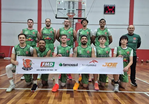 Basquete Sub-15 da ASBB/FMD mantém invencibilidade no Catarinense e lidera campanha perfeita