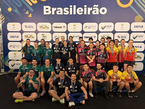 Atletas de São Bento do Sul conquistam pódios no Brasileirão de Inverno de Tênis de Mesa