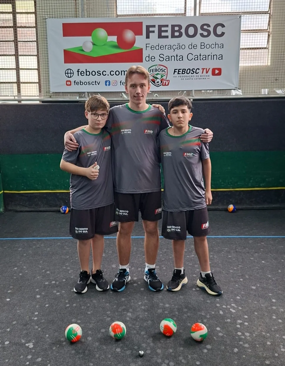 Bocha Rafa Vollo Sub-18 da FMD garante vaga para próxima fase do Estadual