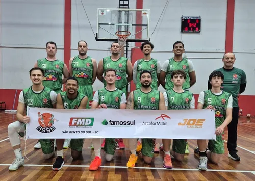 Basquete de São Bento do Sul terá rodada decisiva em casa pelo Catarinense