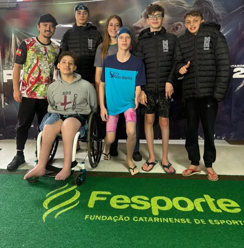 SBCN/FMD conquista 14 medalhas no Parajesc e garante três atletas nas Paralimpíadas Escolares