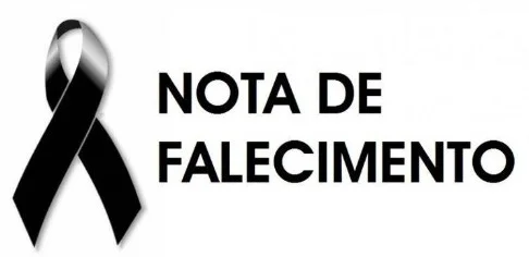 NOTA DE FALECIMENTO
