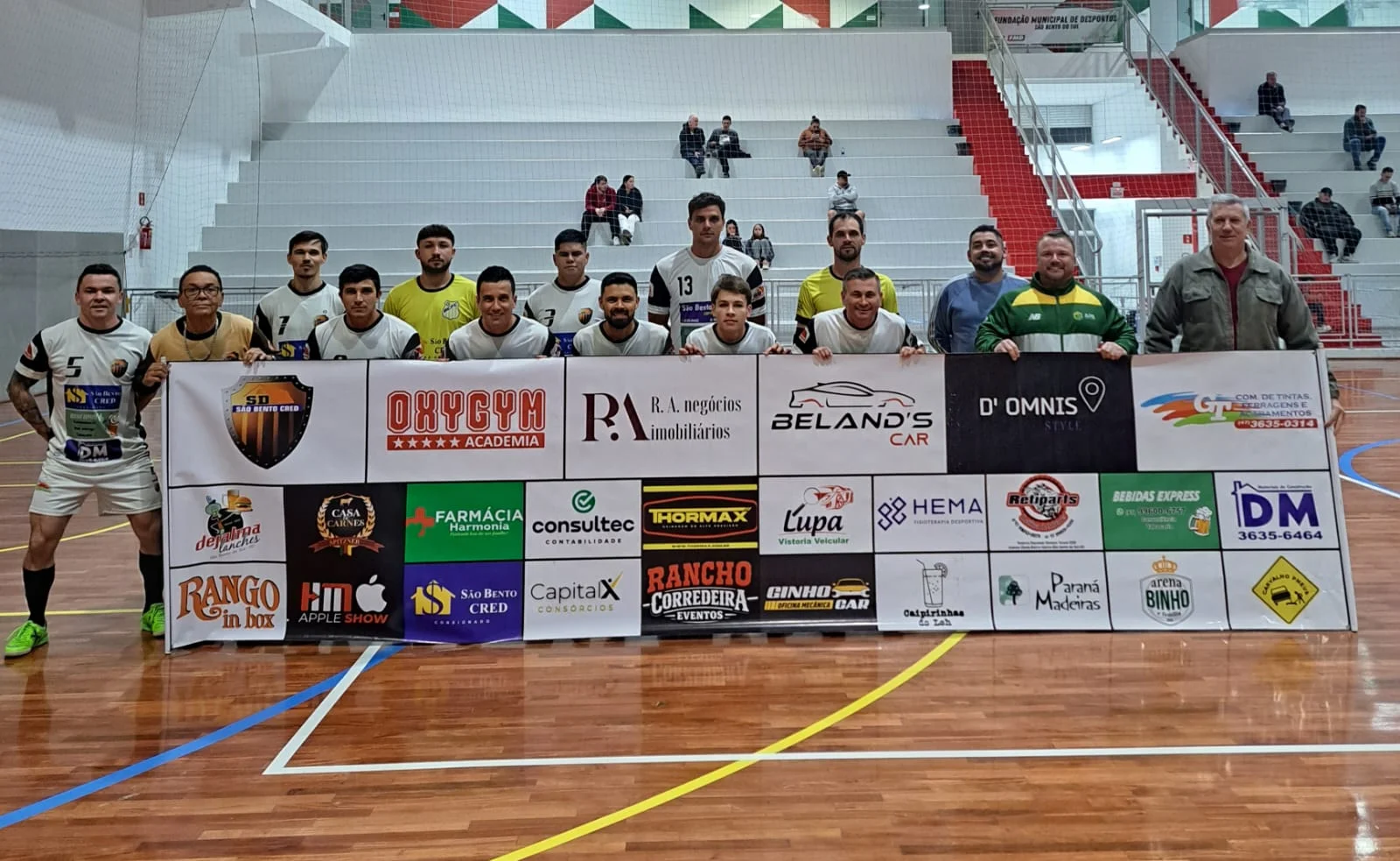Rodada define classificados e rebaixados no Municipal de Futsal da 1ª Divisão