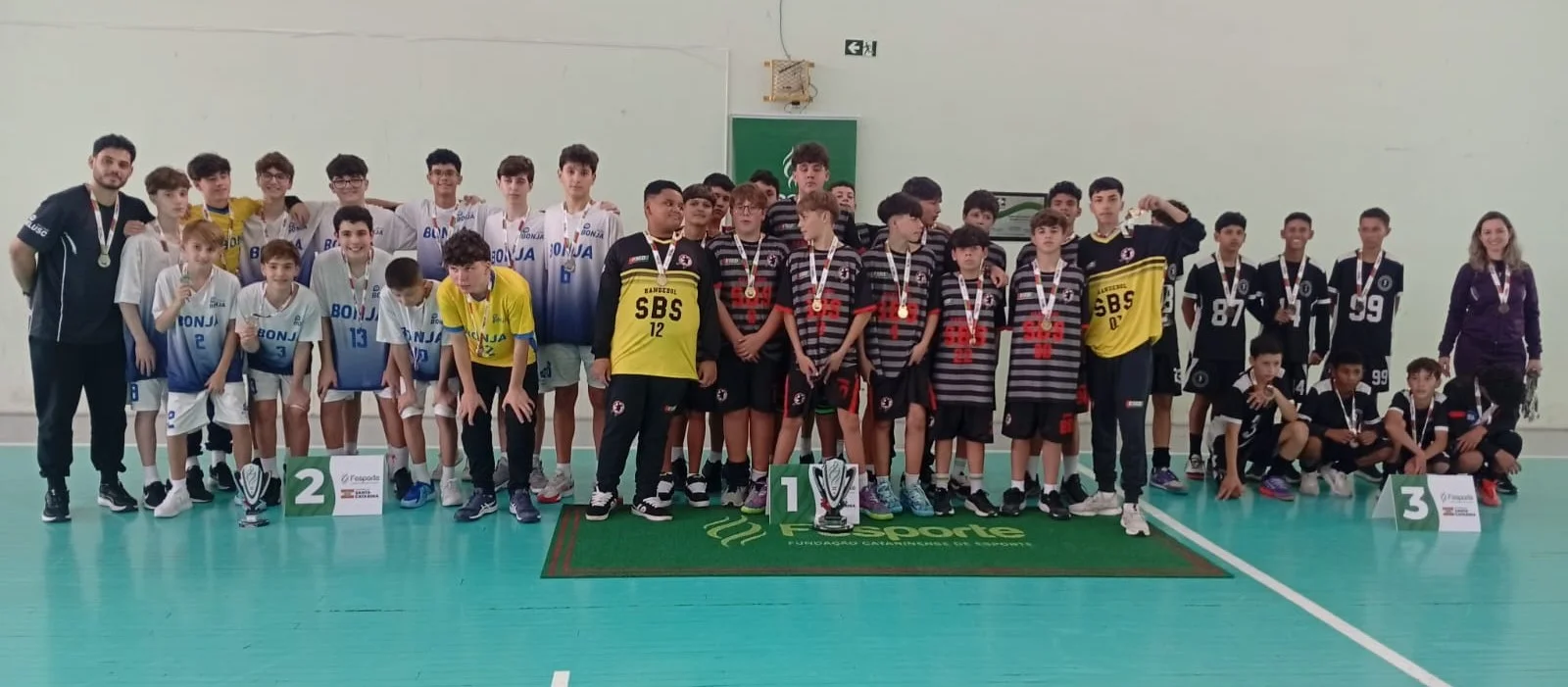 Escola Dalmir Pedro Cubas conquista vaga inédita para fase estadual dos JESC