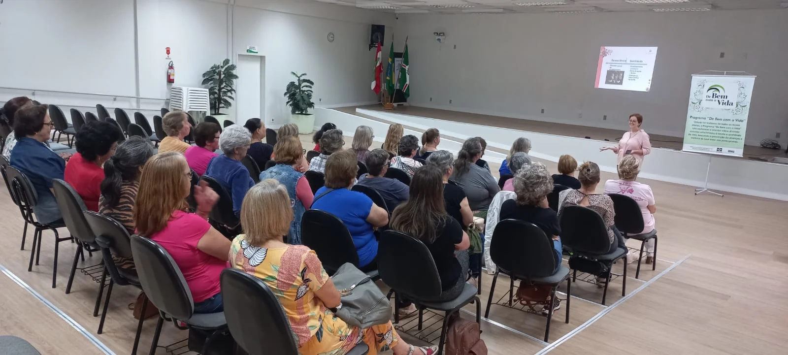Programa Climatério promove encontro sobre desafios e oportunidades da meia-idade em São Bento do Sul