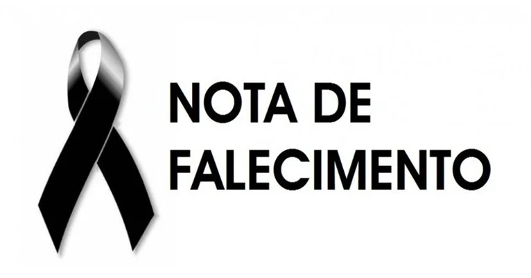 NOTA DE FALECIMENTO