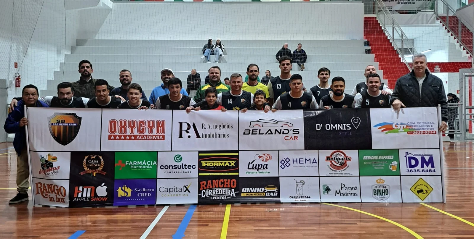 Definidos os semifinalistas do Campeonato Municipal de Futsal da 1ª Divisão em São Bento do Sul