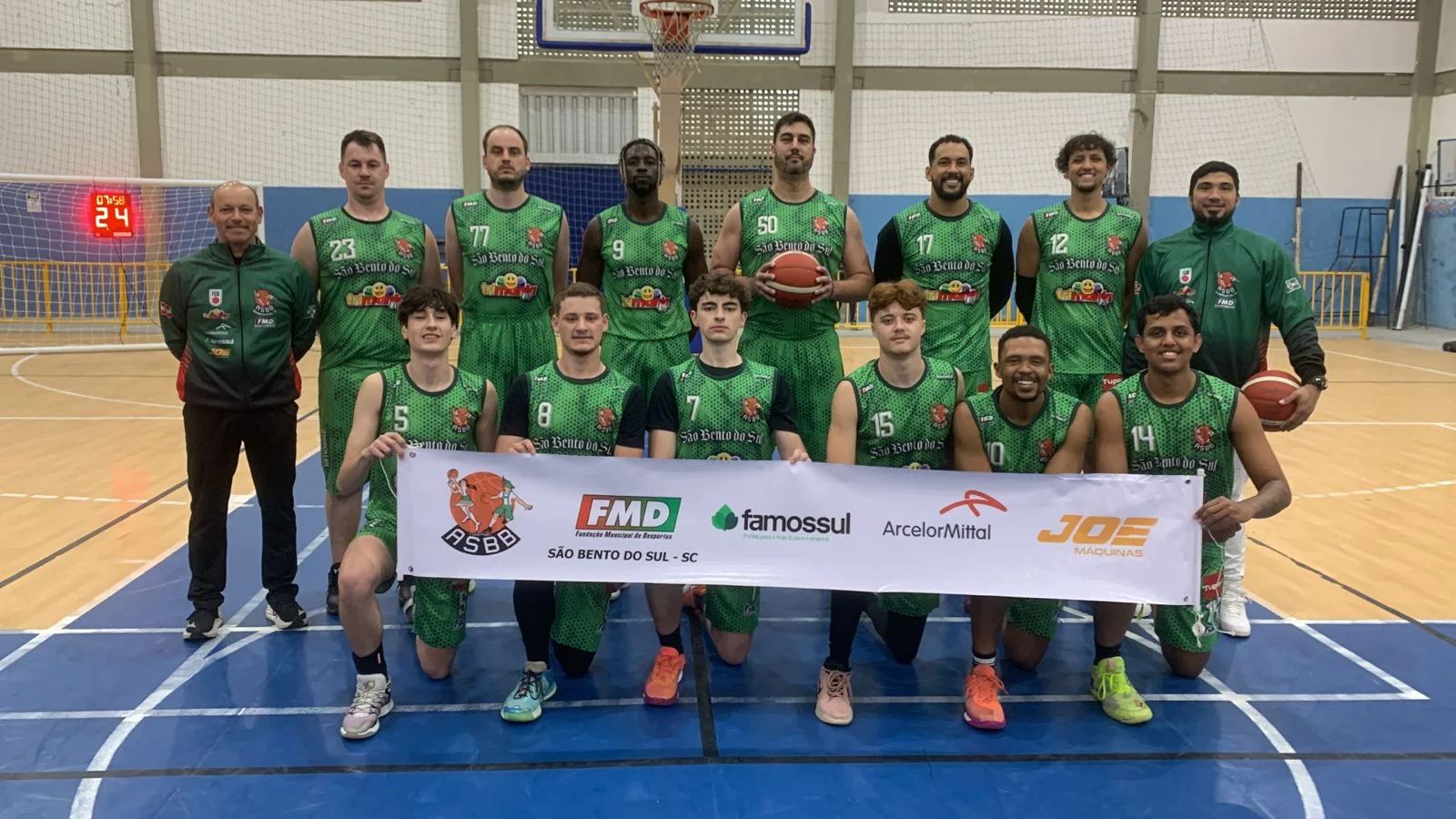 ASBB encerra participação no Catarinense Adulto Masculino da 2ª Divisão