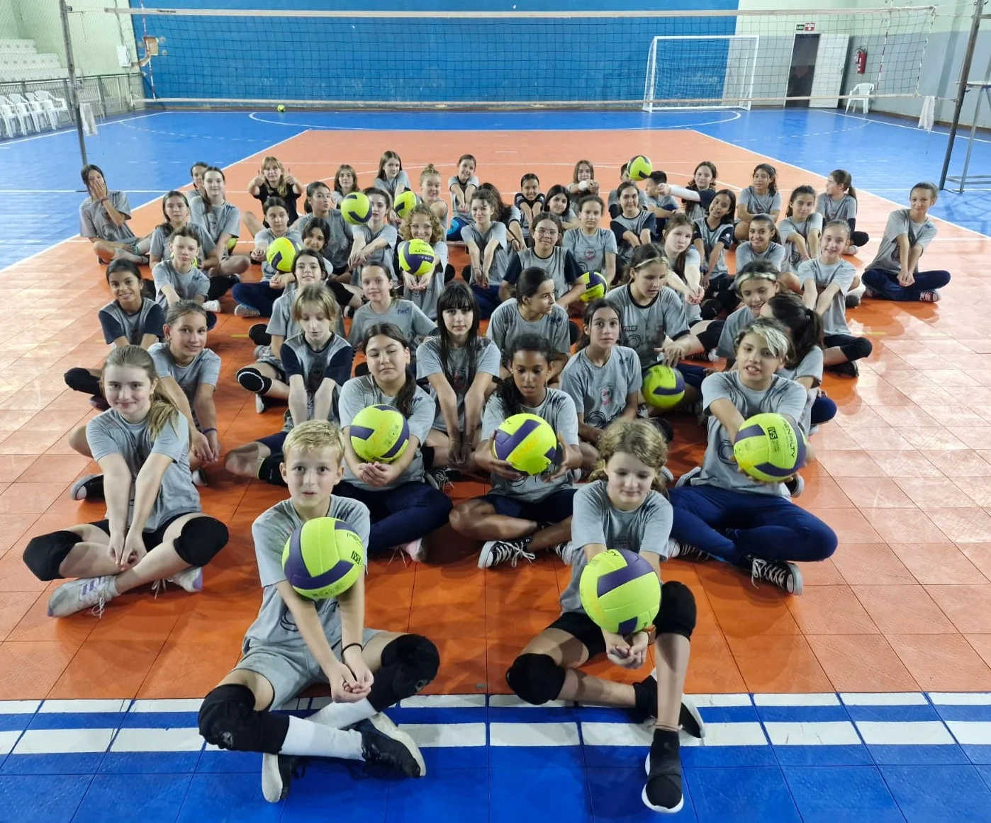 Projeto Voleibol Para Sempre promove encontro de integração entre polos neste sábado em São Bento do Sul