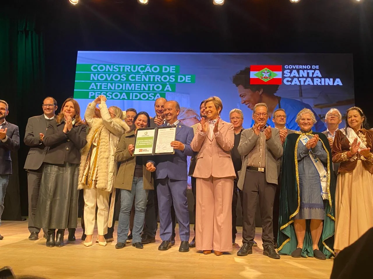 São Bento do Sul recebe ordem de serviço para construção do Centro de Atendimento à Pessoa Idosa