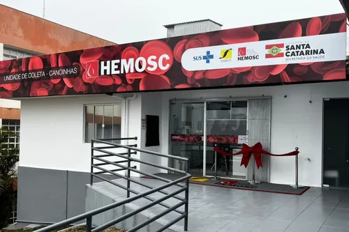 Hemosc tem unidade de coleta reinaugurada na região
