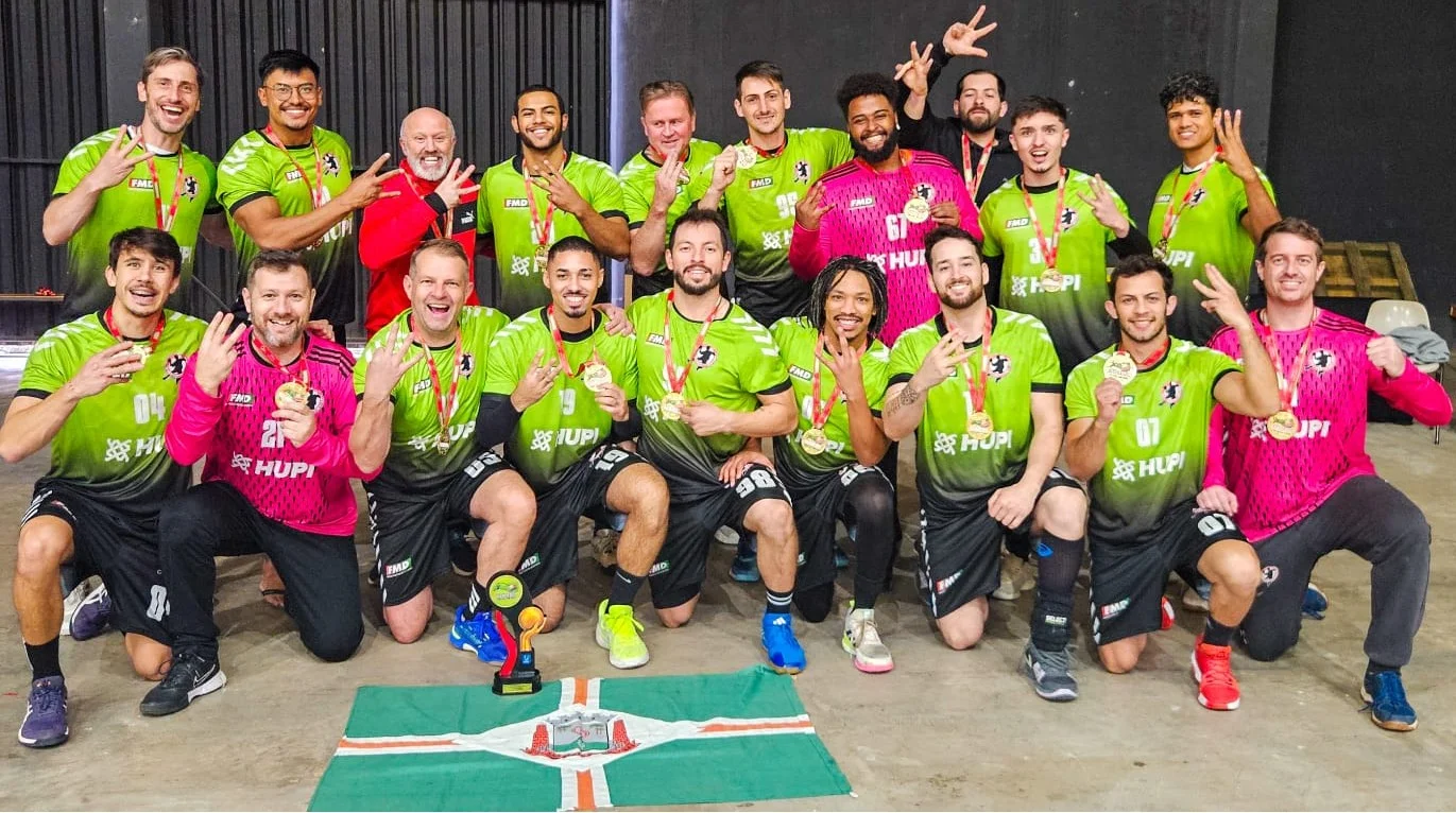 Invicto, São Bento Handebol Clube/FMD conquista o tricampeonato Estadual