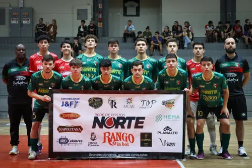 FMD São Bento goleia Blumenau e assume vice-liderança isolada do Estadual Sub-18