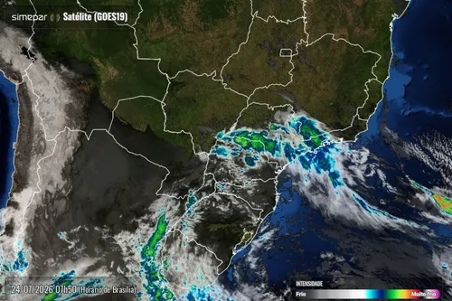 Papanduva novamente sob grande amplitude térmica