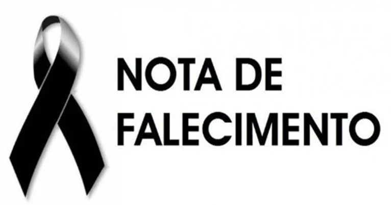NOTA DE FALECIMENTO