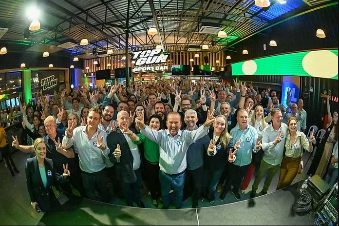 Jorginho Mello tem candidatura à reeleição homologada durante convenção estadual do PL