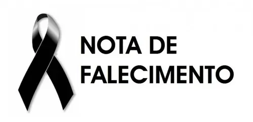 NOTA DE FALECIMENTO