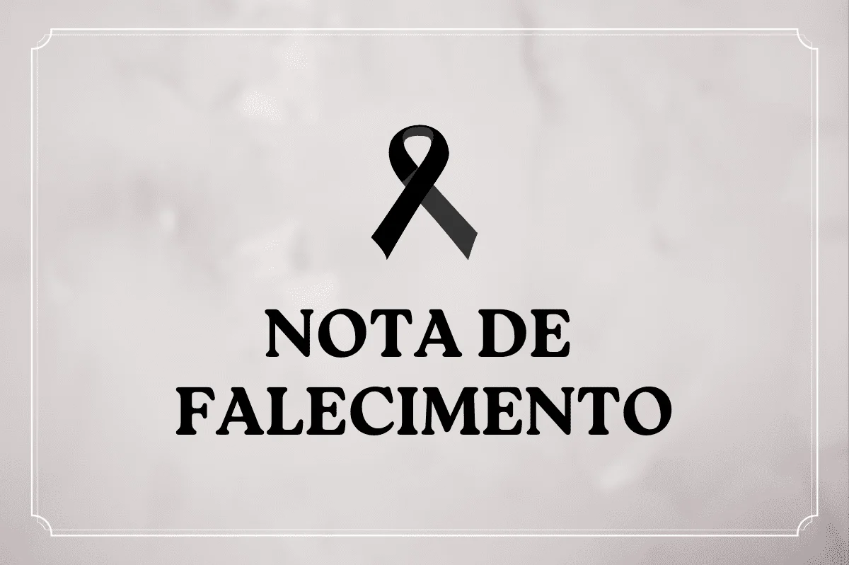 NOTA DE FALECIMENTO