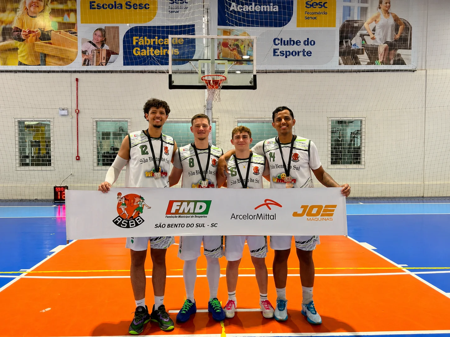 ASBB/FMD conquista vice-campeonato em etapa estadual de basquete 3x3