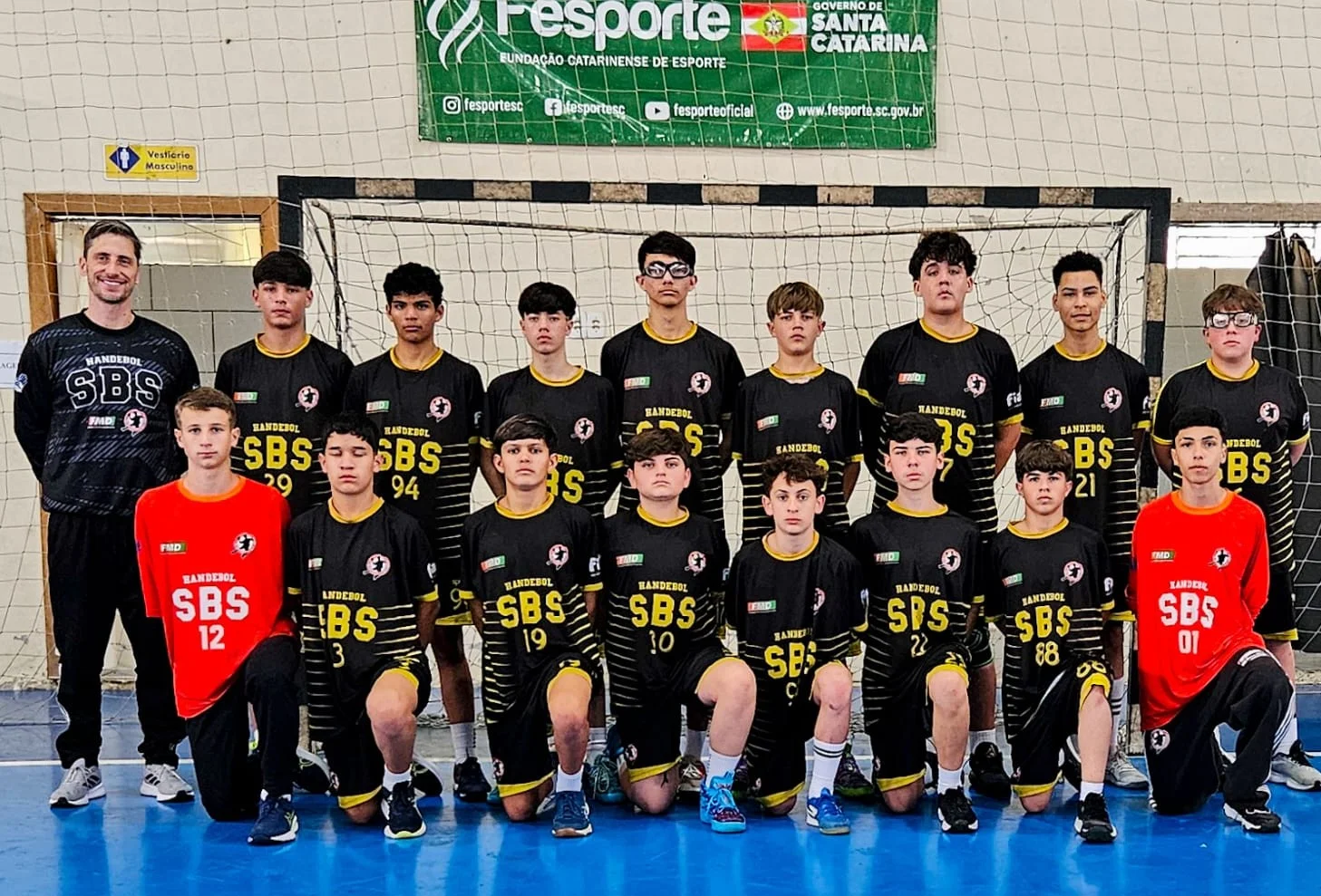 São Bento Handebol Clube garante vaga entre as oito melhores da Liga Santa Catarina Sub-14
