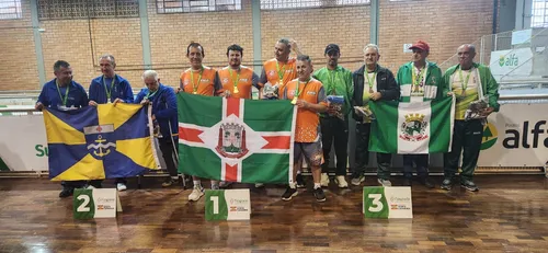 São Bento do Sul conquista título da bocha masculina no Parajasc