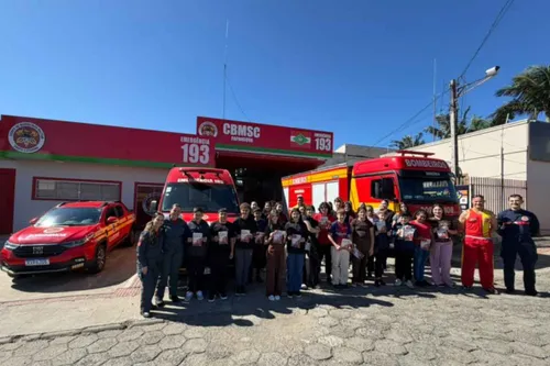 Curso de Bombeiro Juvenil inicia em Papanduva