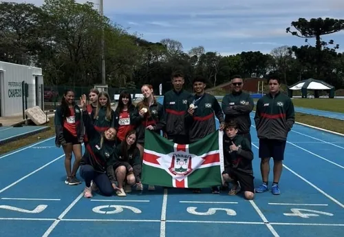 Atletismo de São Bento do Sul conquista quatro medalhas e fica entre os cinco melhores de Santa Catarina