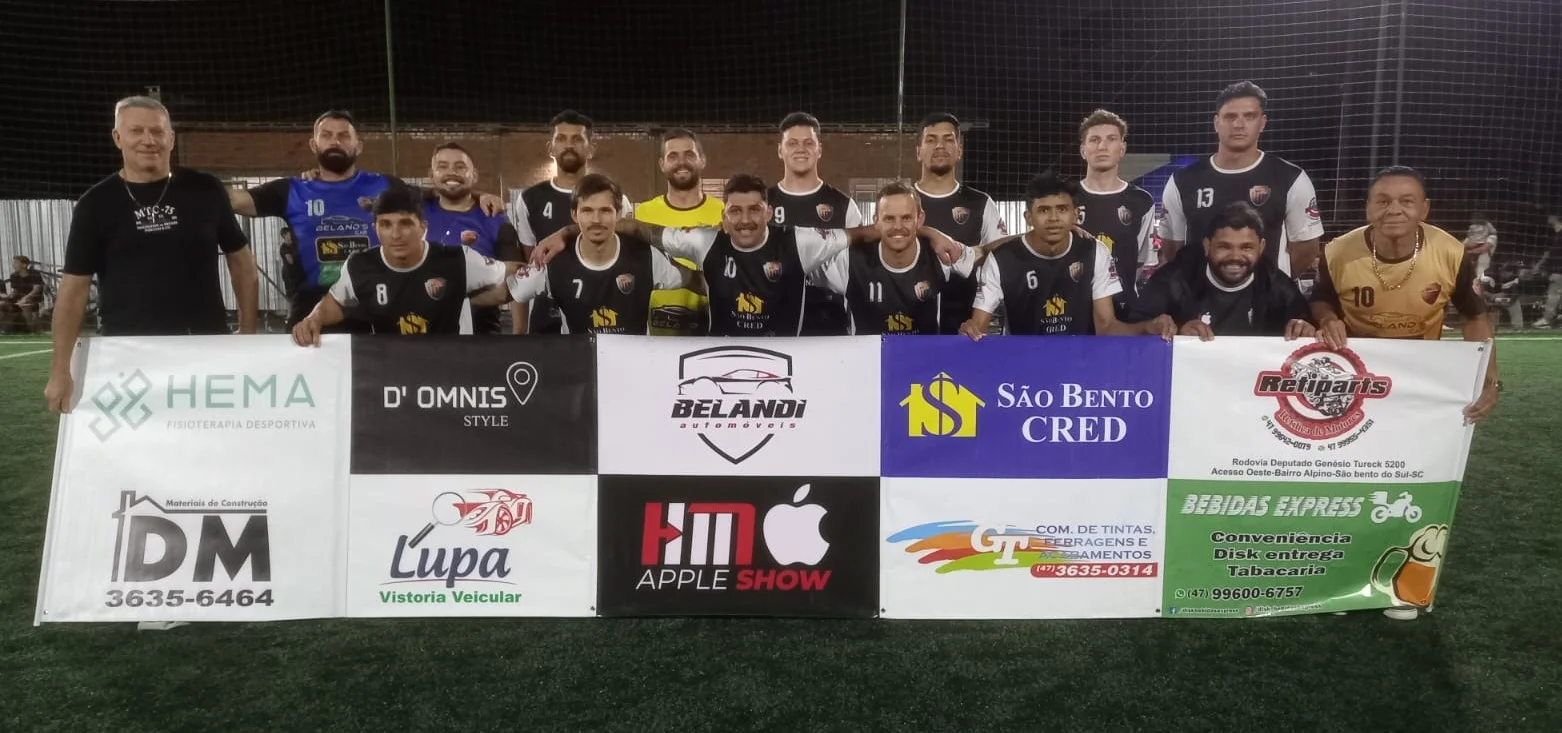 Futebol Society da 1ª Divisão e Veteranos 40+ estão com inscrições abertas em São Bento do Sul