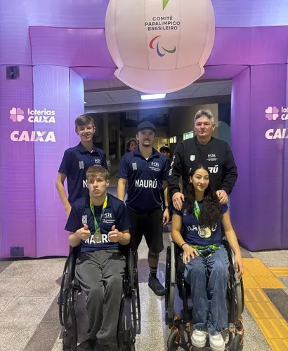 Paranatação de São Bento do Sul conquista cinco medalhas no Circuito Loterias Caixa