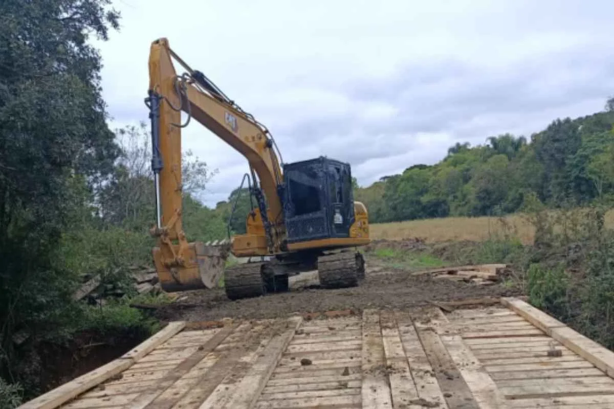 Papanduva atua em manutenção de pontes