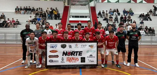 São Bento do Sul garante vaga na semifinal do Estadual de Futsal Sub-16