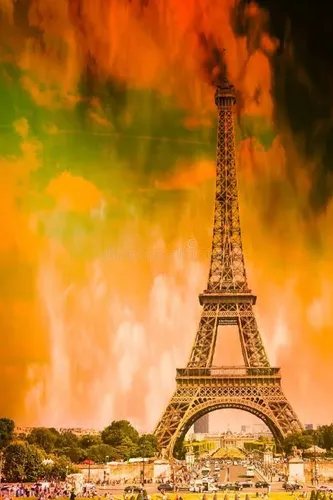 Paris em chamas!