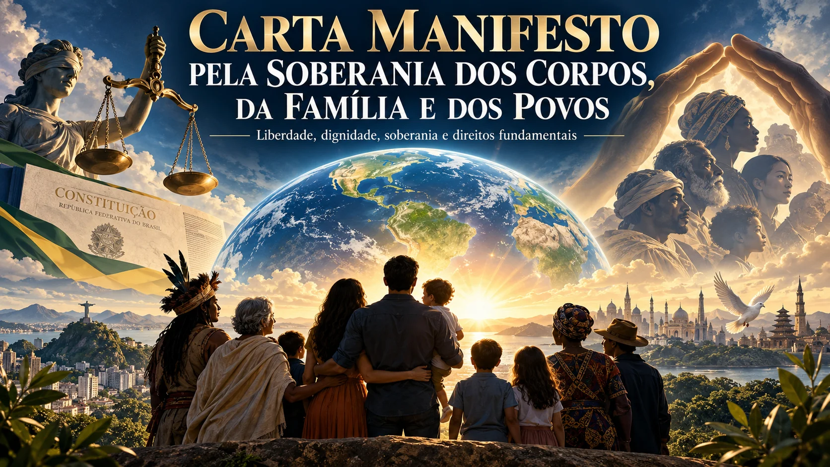 CARTA MANIFESTO PELA SOBERANIA DOS CORPOS, DA FAMÍLIA E DOS POVOS