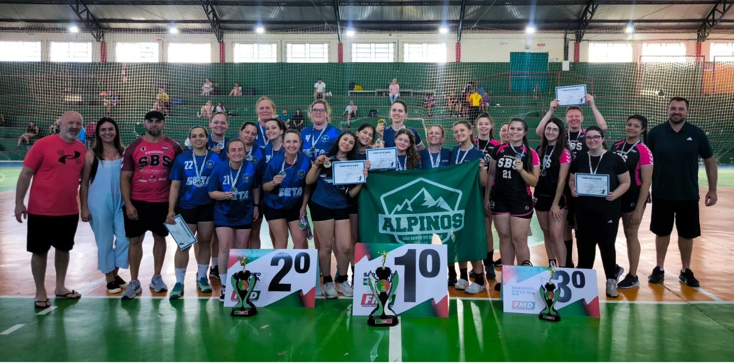 Campeonato Municipal de Handebol começa nesta quinta-feira em São Bento do Sul