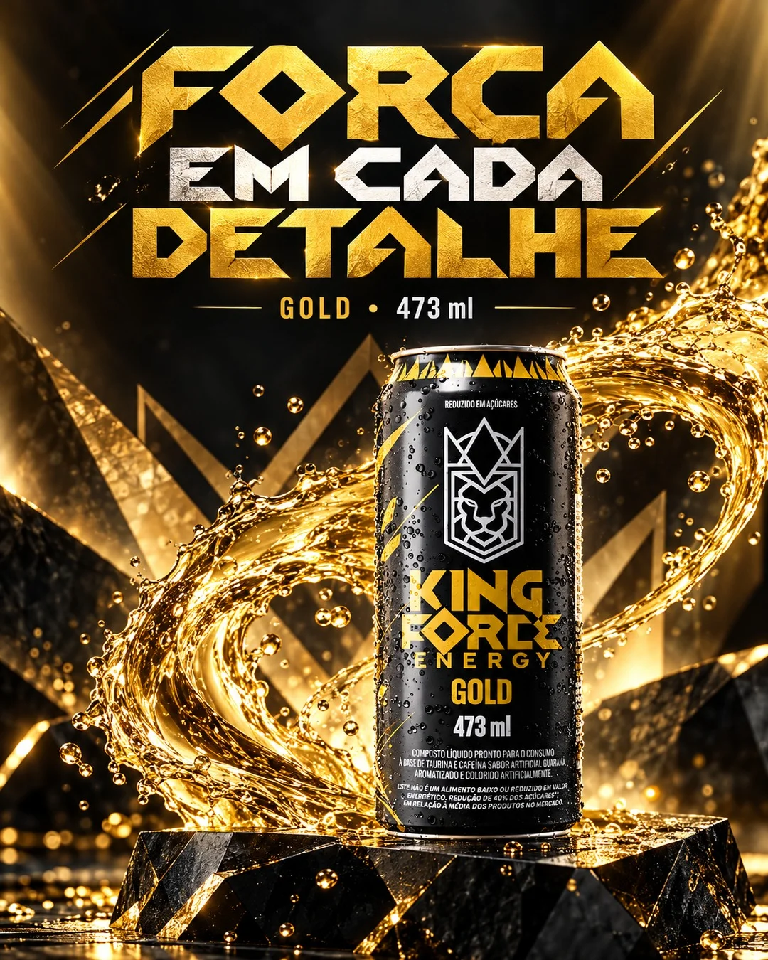 King Force Energy Drink consolida expansão e chega com força ao Planalto Norte Catarinense