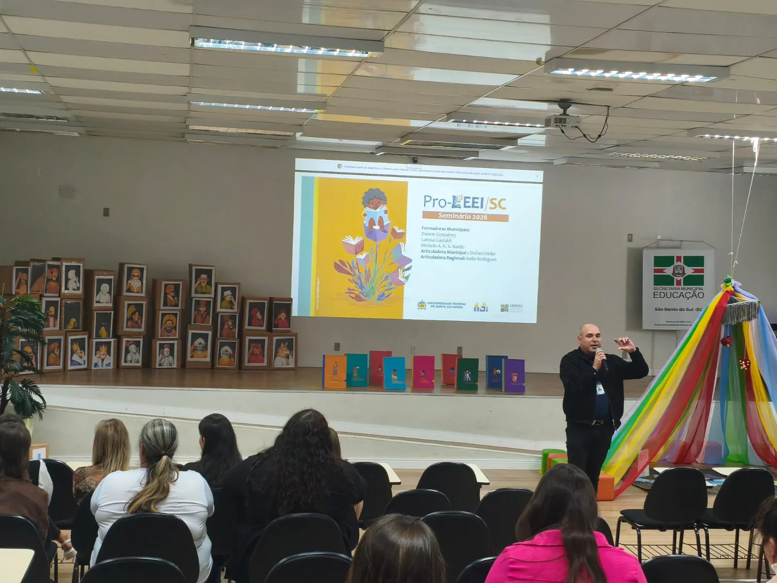 São Bento do Sul encerra formação sobre leitura e escrita na Educação Infantil